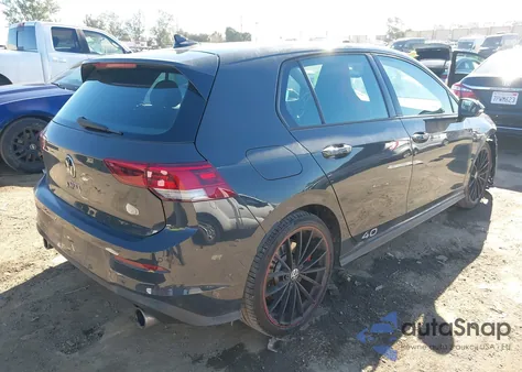 2023 Volkswagen Golf Gti 2.0T 40Th Anniversary Edition from USA, damaged, VIN WVW8A7CD4PW154094